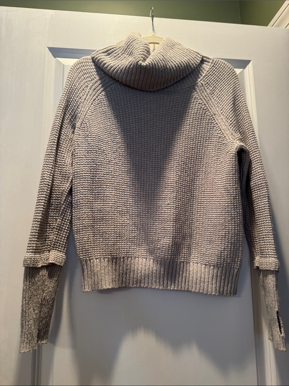 41 Hawthorn Gray Cowl Neck Sweater